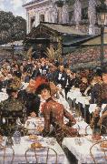 James Tissot The painters and their Waves Spain oil painting artist